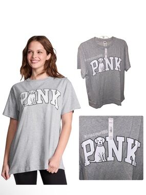 VSPINK Dog Tee NEW WITH TAGS
